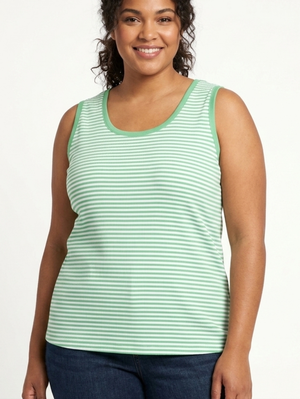 NWT Rafaells Ribbed Tank (Runs Small)